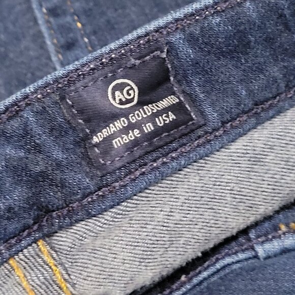 AG Adriano Goldschmied Prima Mid Rise Cigarette Jeans Womens 27 Skinny Denim - Picture 5 of 6
